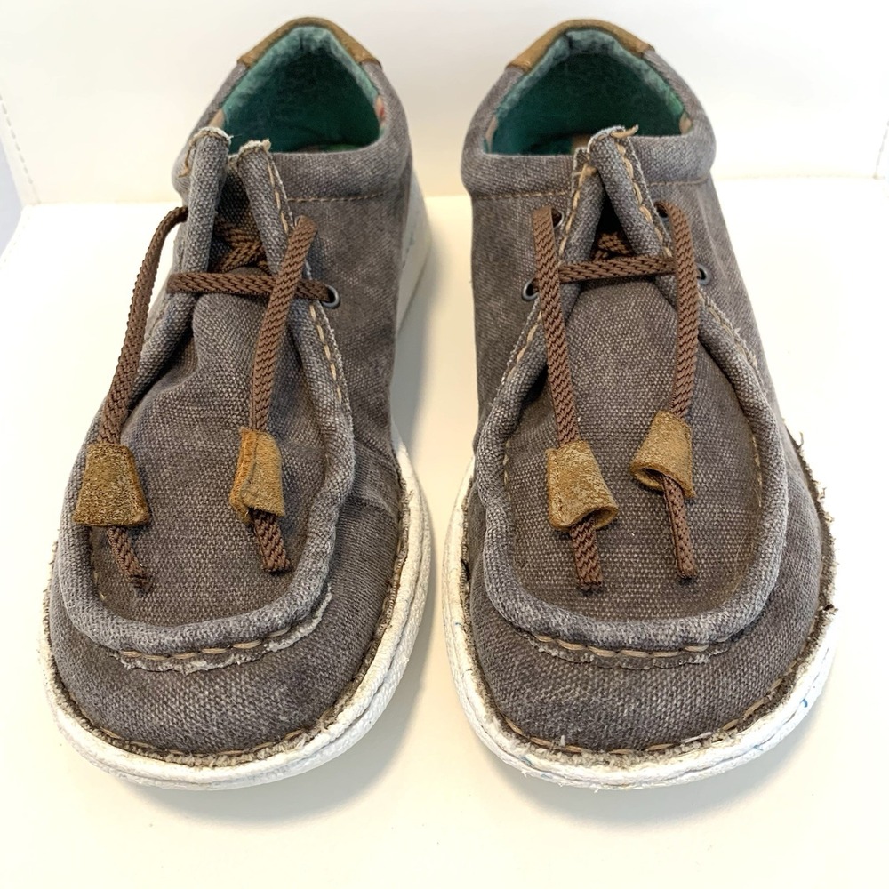 Justin Women's Size 10M Hazer Casual Slip-On Shoe (Style JL160) Grey/Taupe Comfy